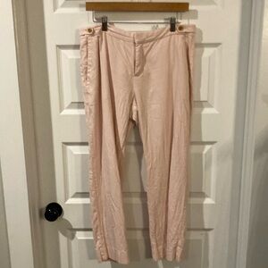 Banana Republic Light Pink Cropped Pants